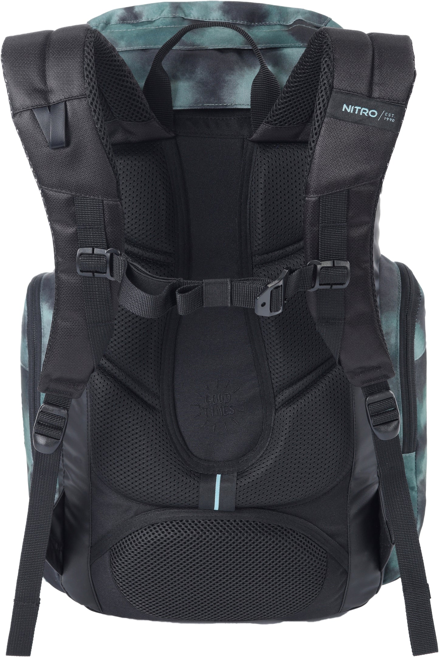 Nitro Rucksack Freizeitrucksack mit Laptopfach Daypacker Two Backpack 32L Reef Break Black
