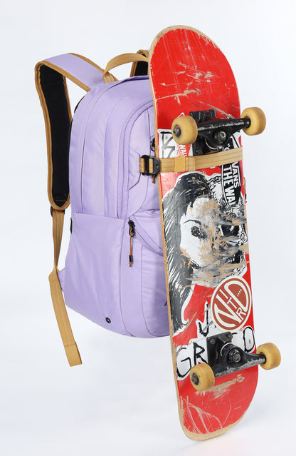 Nitro Future Hero 37 Liter Rucksack Daypack mit 17 Zoll Laptopfach Farbe Lavender