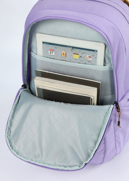 Nitro Future Hero 37 Liter Rucksack Daypack mit 17 Zoll Laptopfach Farbe Lavender