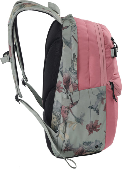 Nitro Future Hero 37 Liter Rucksack Woodrose Daypack mit 17 Zoll Laptopfach