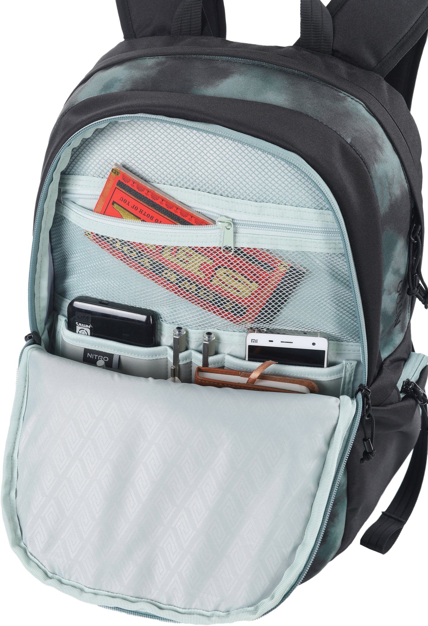 Nitro Future Hero 37 Liter Rucksack Reef Break Daypack mit 17 Zoll Laptopfach