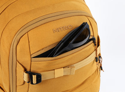Nitro Future Hero 37 Liter Rucksack Daypack mit 17 Zoll Laptopfach Farbe Amber Glow