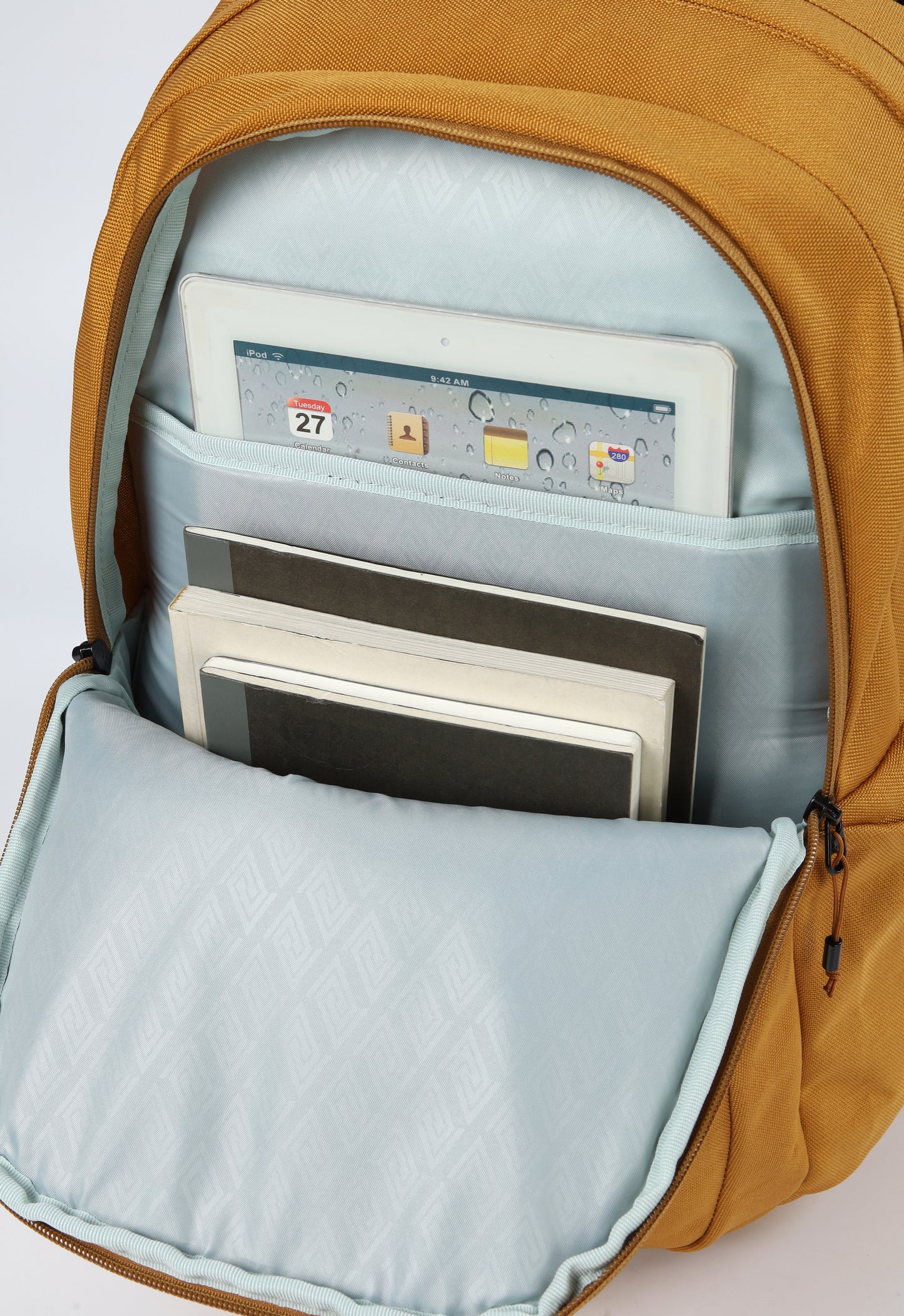 Nitro Future Hero 37 Liter Rucksack Daypack mit 17 Zoll Laptopfach Farbe Amber Glow