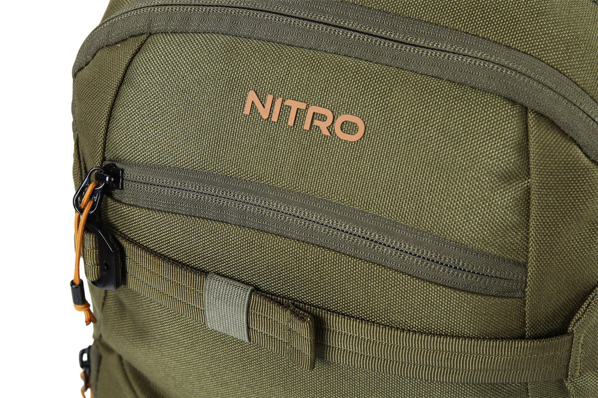 Nitro Future Hero 37L Schul-/Alltagsrucksack 2027 – Magic Moss