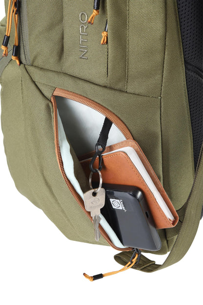 Nitro Future Hero 37L Schul-/Alltagsrucksack 2027 – Magic Moss