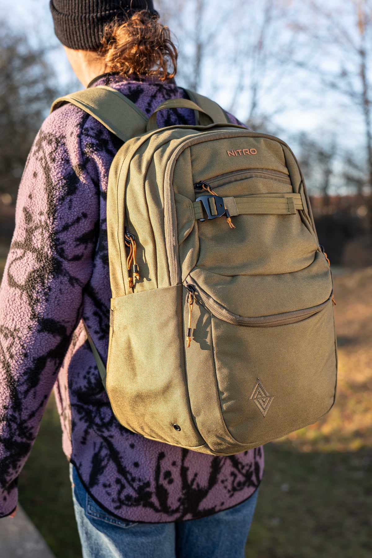 Nitro Future Hero 37L Schul-/Alltagsrucksack 2027 – Magic Moss