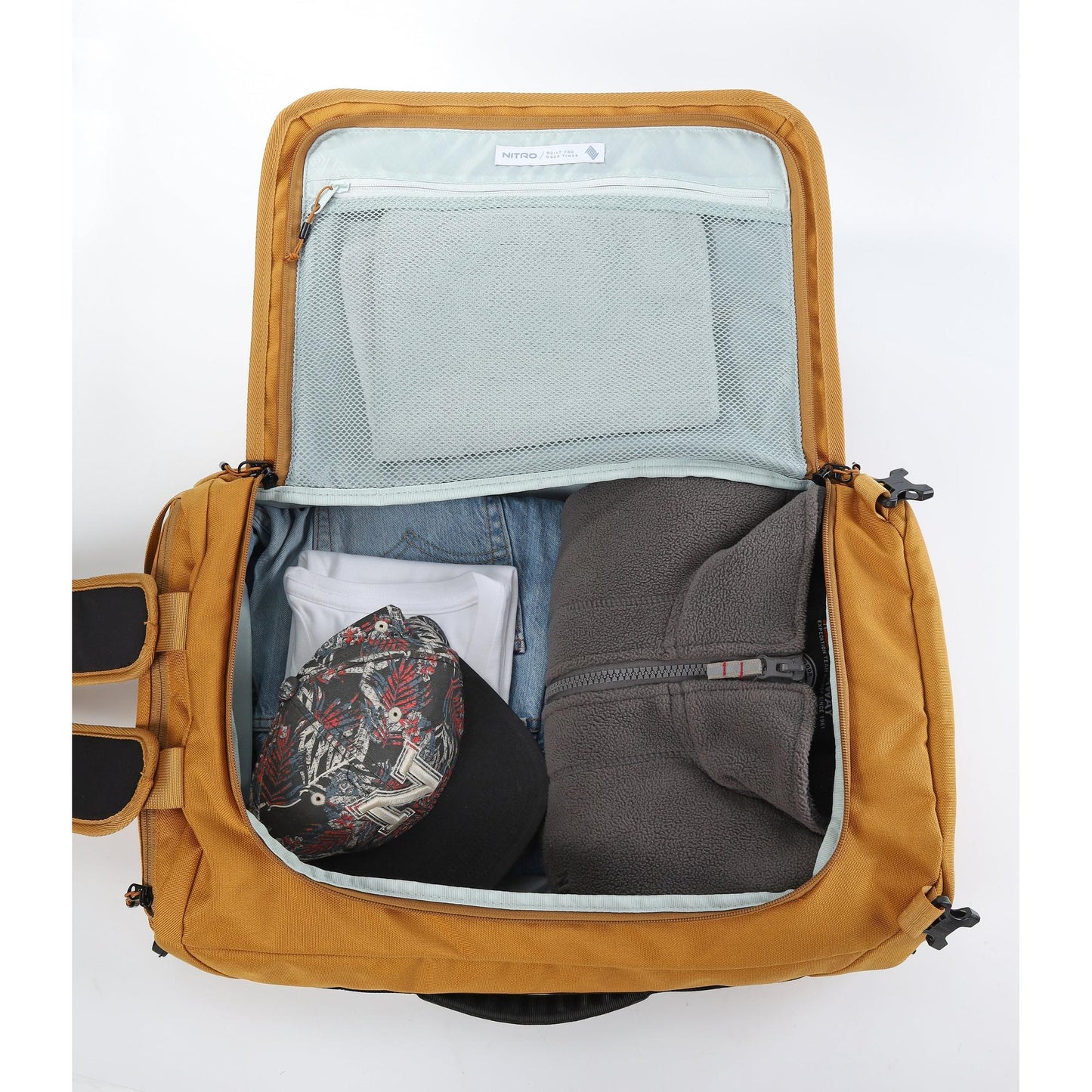 Nitro Shuffle 32L Rucksack Hybridbag Tasche Duffel Farbe: Amber Glow