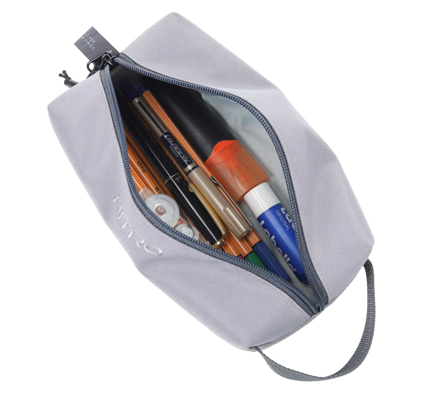 Nitro PEN POUCH Federmäppchen für Schule Farbe Graphite