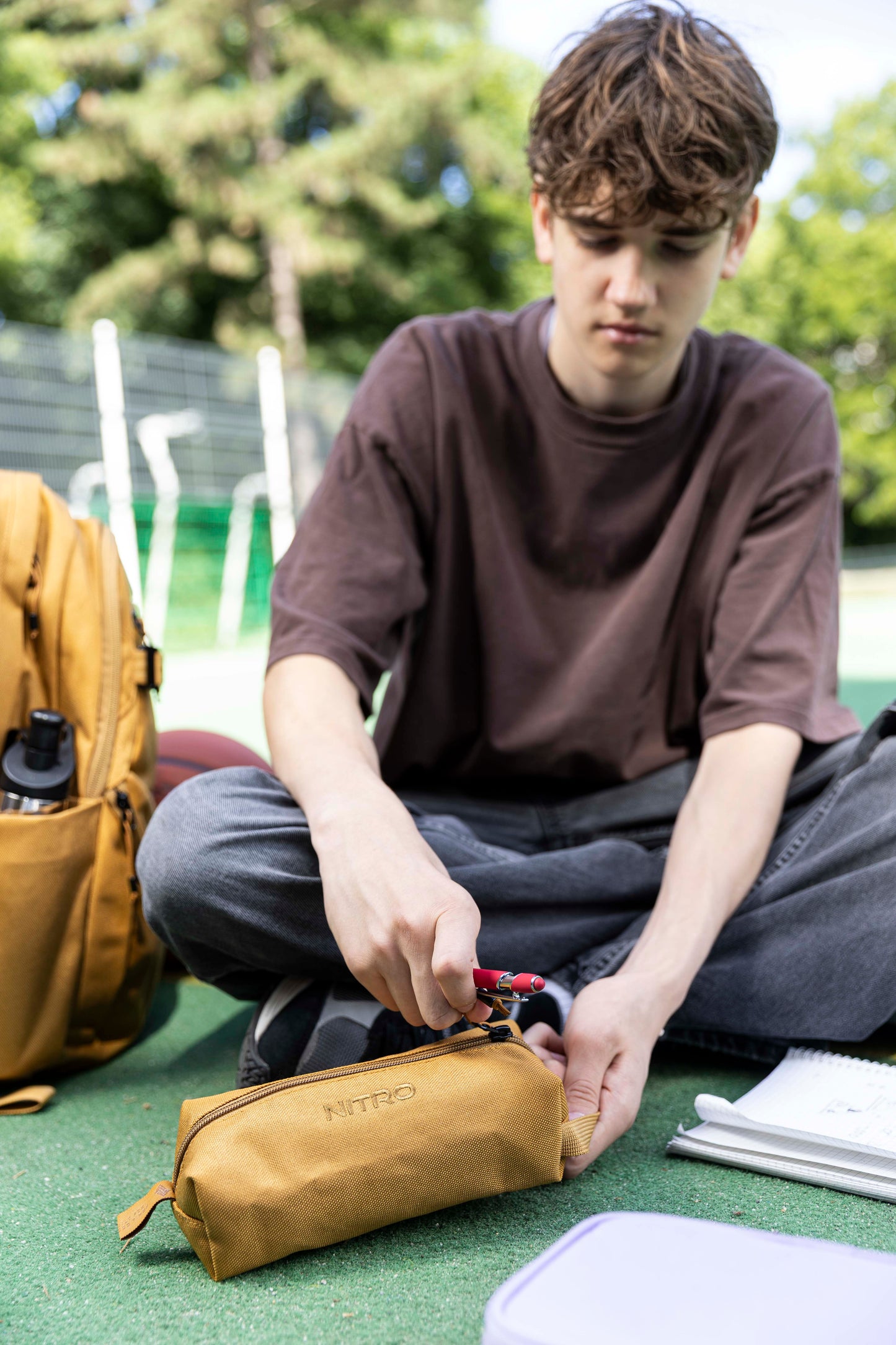 Nitro PEN POUCH Federmäppchen für Schule Farbe Amber Glow