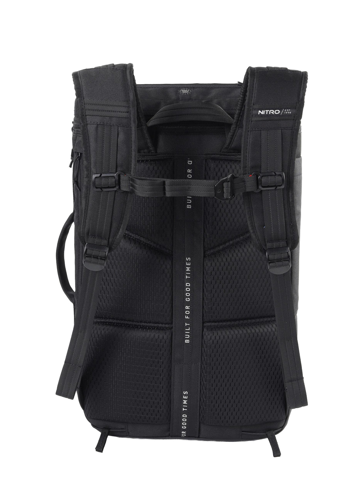 Nitro FIVE-O 36L True Black – Rückenansicht 5