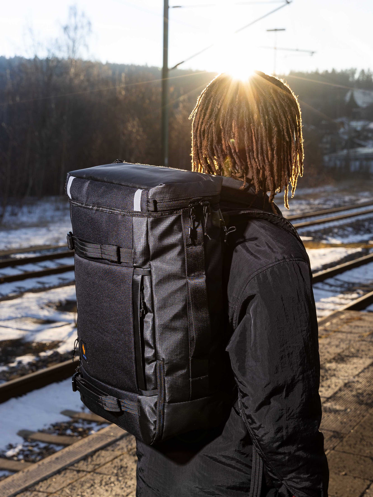 Nitro FIVE-O PRO 36L Tough Black – Moodbild 3