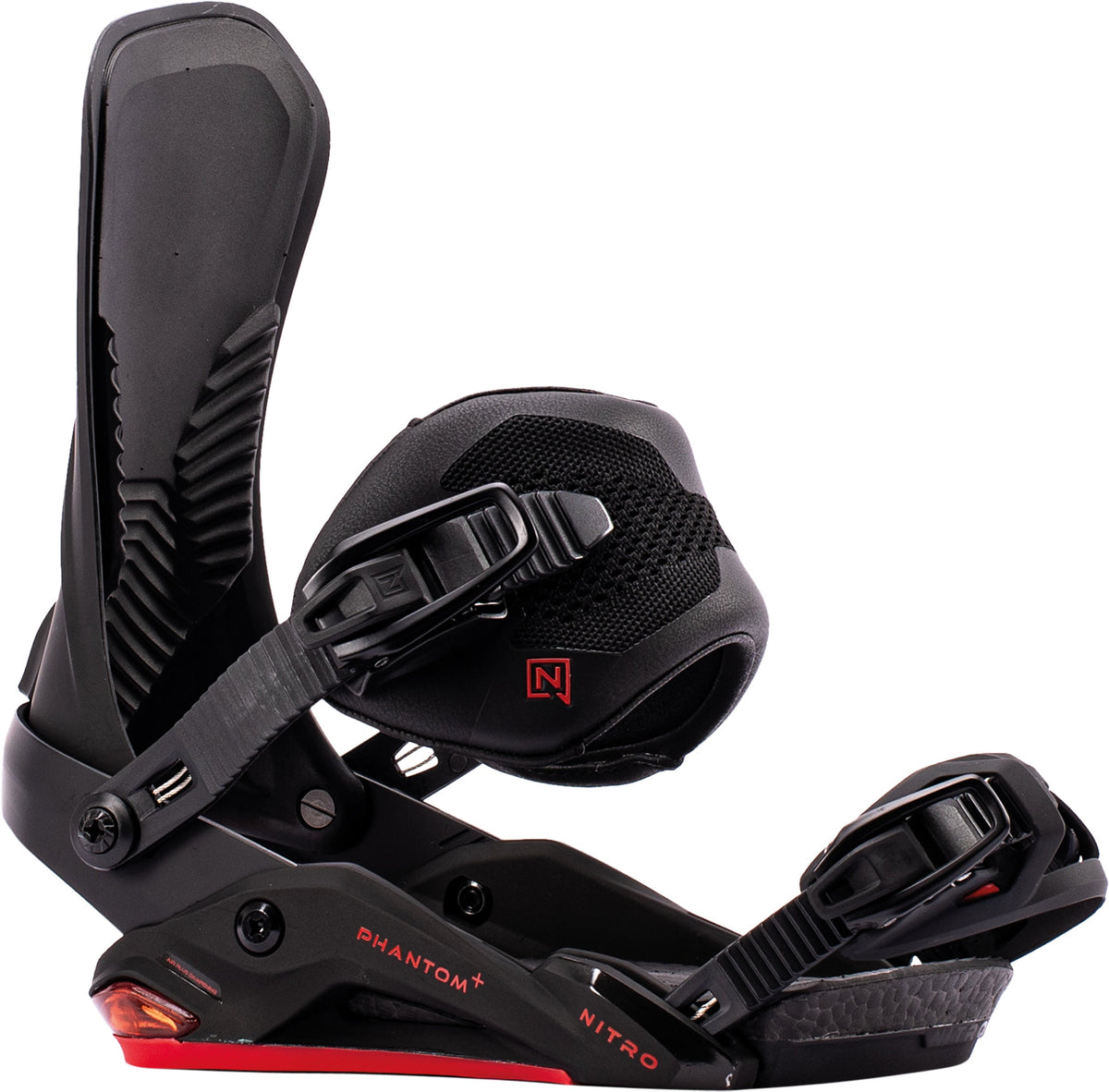 Nitro Phantom+ Men Snowboard Bindings 2027 – Ultra Black – Produktansicht 2