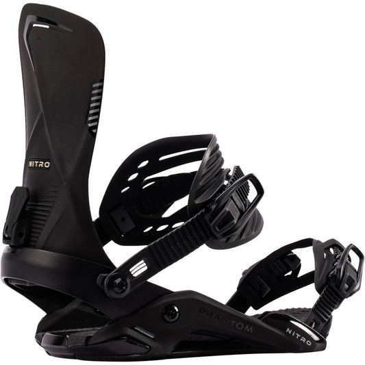Nitro Phantom Men Snowboard Bindings 2027 – Black Fade – Produktansicht