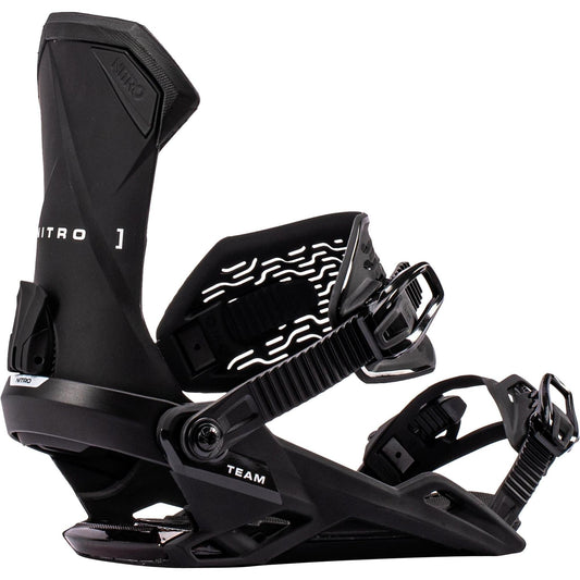 Nitro Team Men Snowboard Bindings 2027 – Ultra Black – Produktansicht