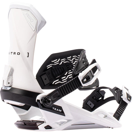 Nitro Team Men Snowboard Bindings 2027 – White – Produktansicht
