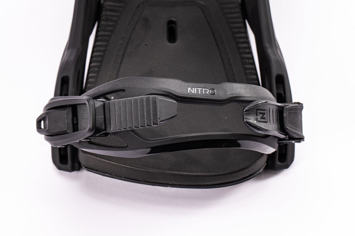 Nitro One Men Snowboard Bindings 2027 – Ultra Black – Detailansicht 10