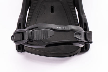 Nitro One Men Snowboard Bindings 2027 – Ultra Black – Detailansicht 10