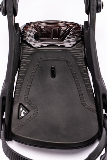 Nitro One Men Snowboard Bindings 2027 – Ultra Black – Detailansicht 11