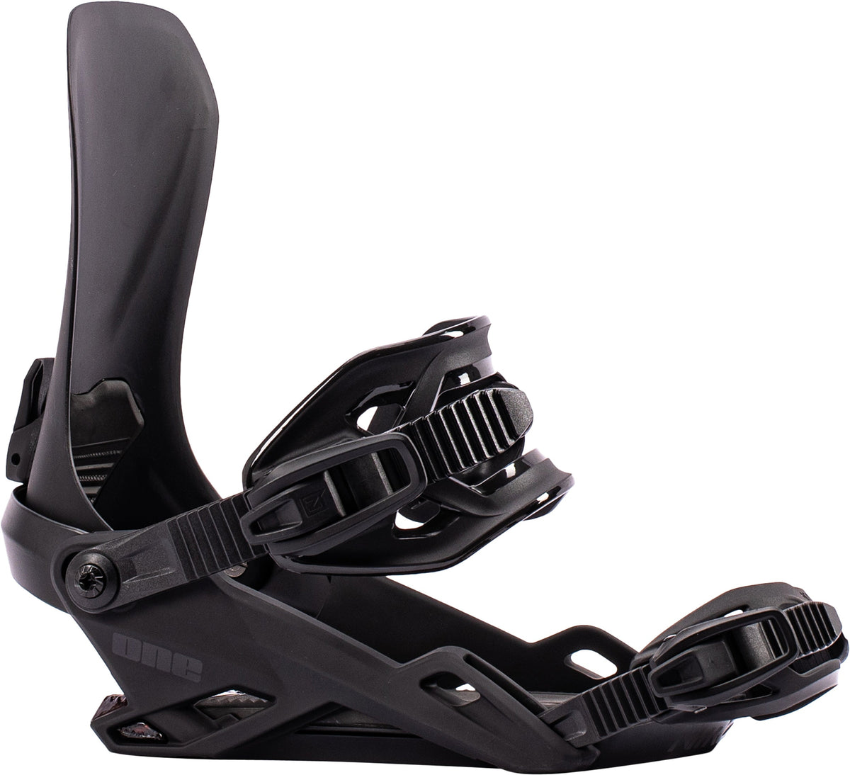 Nitro One Men Snowboard Bindings 2027 – Ultra Black – Produktansicht 2