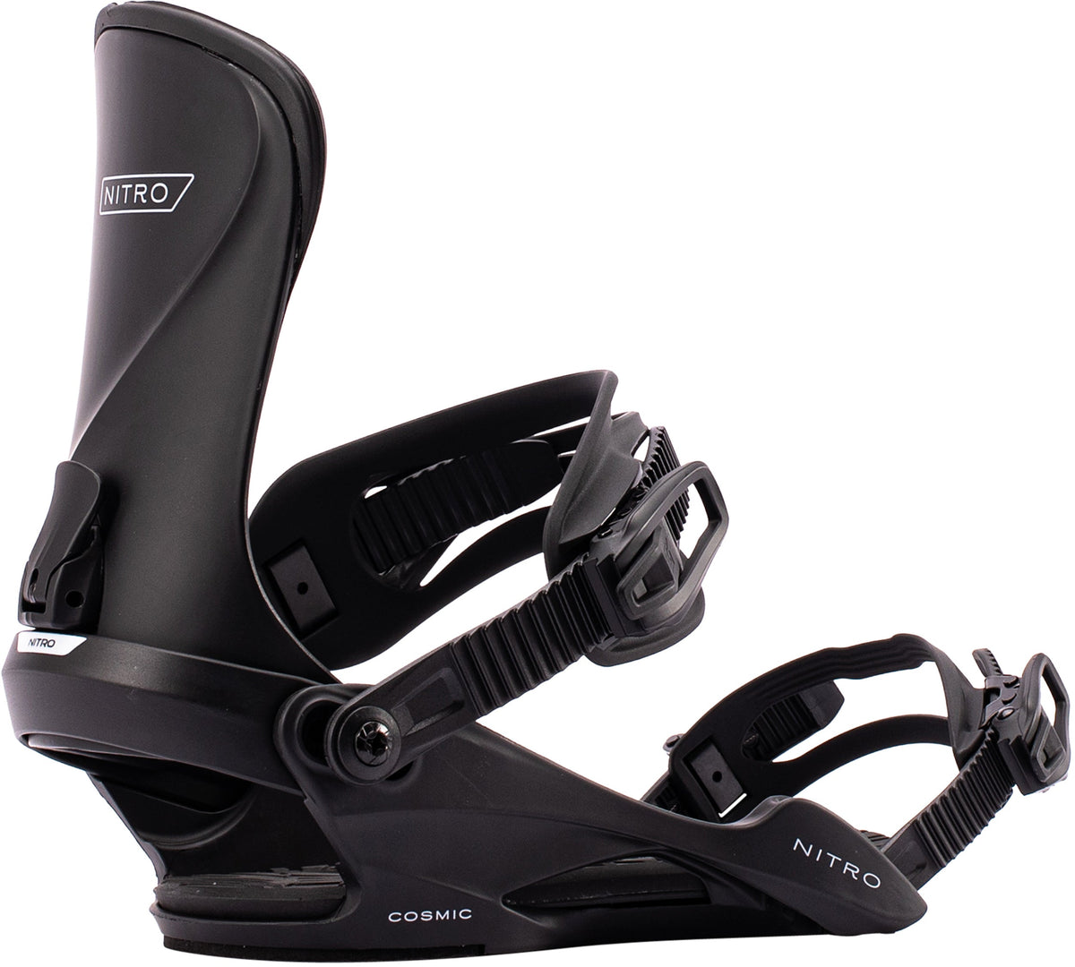 Nitro Cosmic Women Women Snowboard Bindings 2027 – Ultra Black – Produktansicht