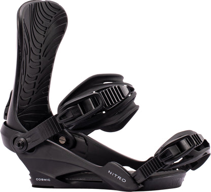 Nitro Cosmic Women Women Snowboard Bindings 2027 – Ultra Black – Produktansicht 2