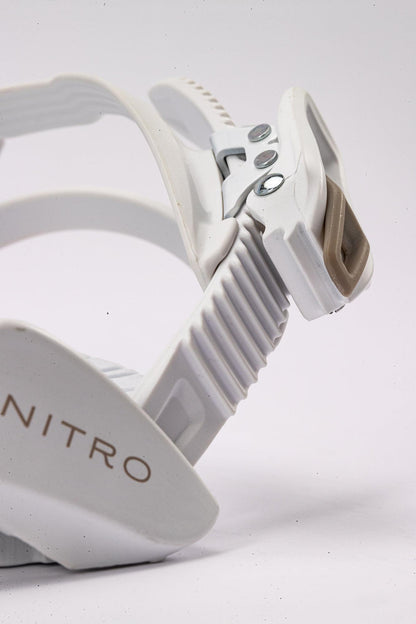 Nitro Cosmic Women Women Snowboard Bindings 2027 – White – Detailansicht 8