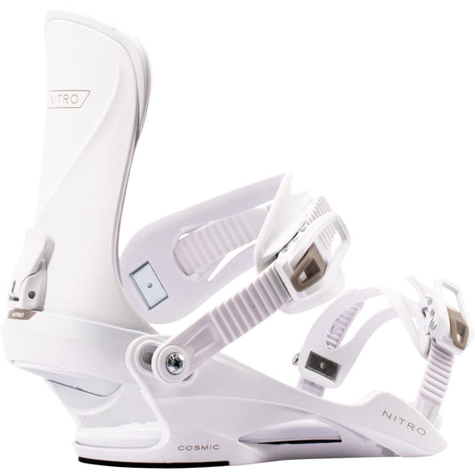 Nitro Cosmic Women Women Snowboard Bindings 2027 – White – Produktansicht