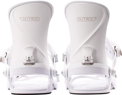 Nitro Cosmic Women Women Snowboard Bindings 2027 – White – Produktansicht 3