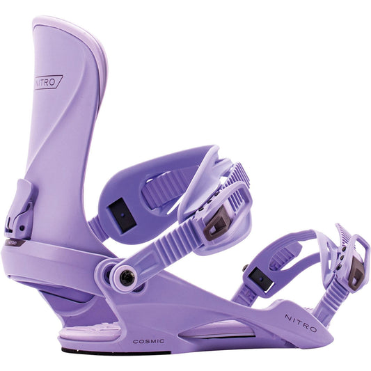 Nitro Cosmic Women Women Snowboard Bindings 2027 – Lavender – Produktansicht
