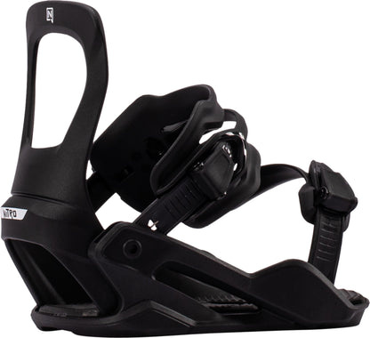 Nitro Charger Micro Kids Kids Snowboard Bindings 2027 – Ultra Black – Produktansicht