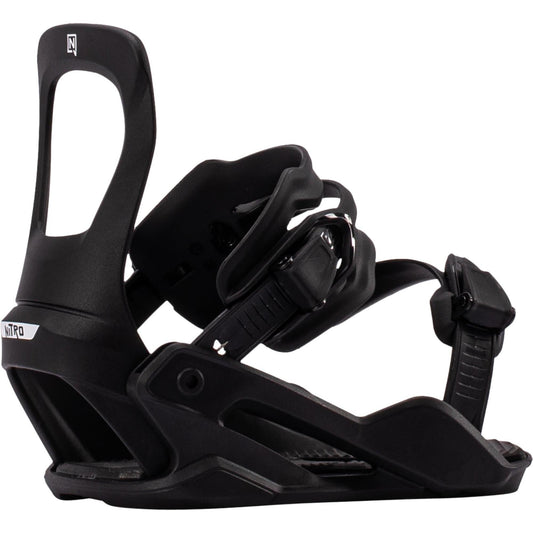 Nitro Charger Micro Kids Kids Snowboard Bindings 2027 – Ultra Black – Produktansicht