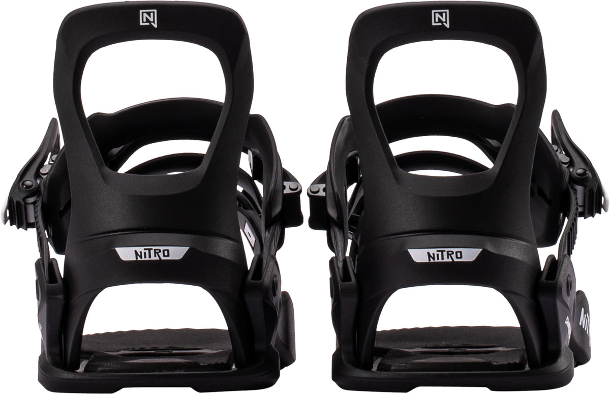Nitro Charger Micro Kids Kids Snowboard Bindings 2027 – Ultra Black – Produktansicht 3