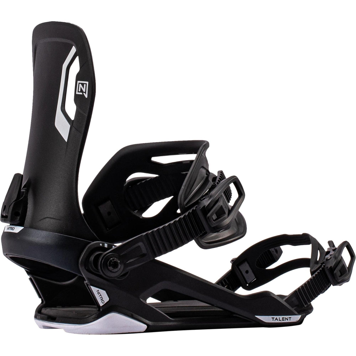 Nitro Talent Unisex Unisex Snowboard Bindings 2027 – Ultra Black – Produktansicht