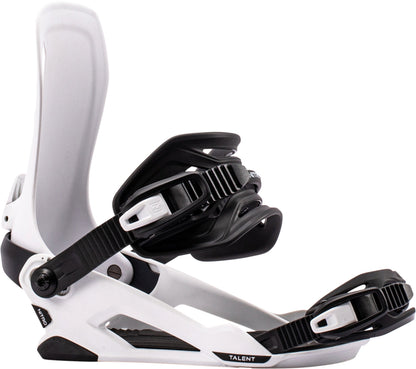 Nitro Talent Unisex Unisex Snowboard Bindings 2027 – White – Produktansicht 2