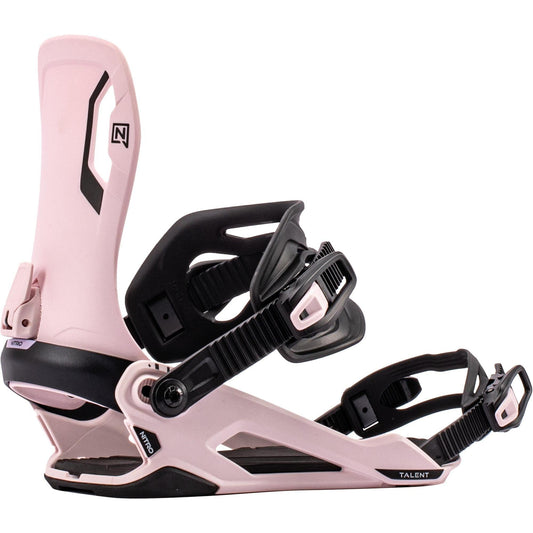 Nitro Talent Unisex Unisex Snowboard Bindings 2027 – Bubble Gum – Produktansicht