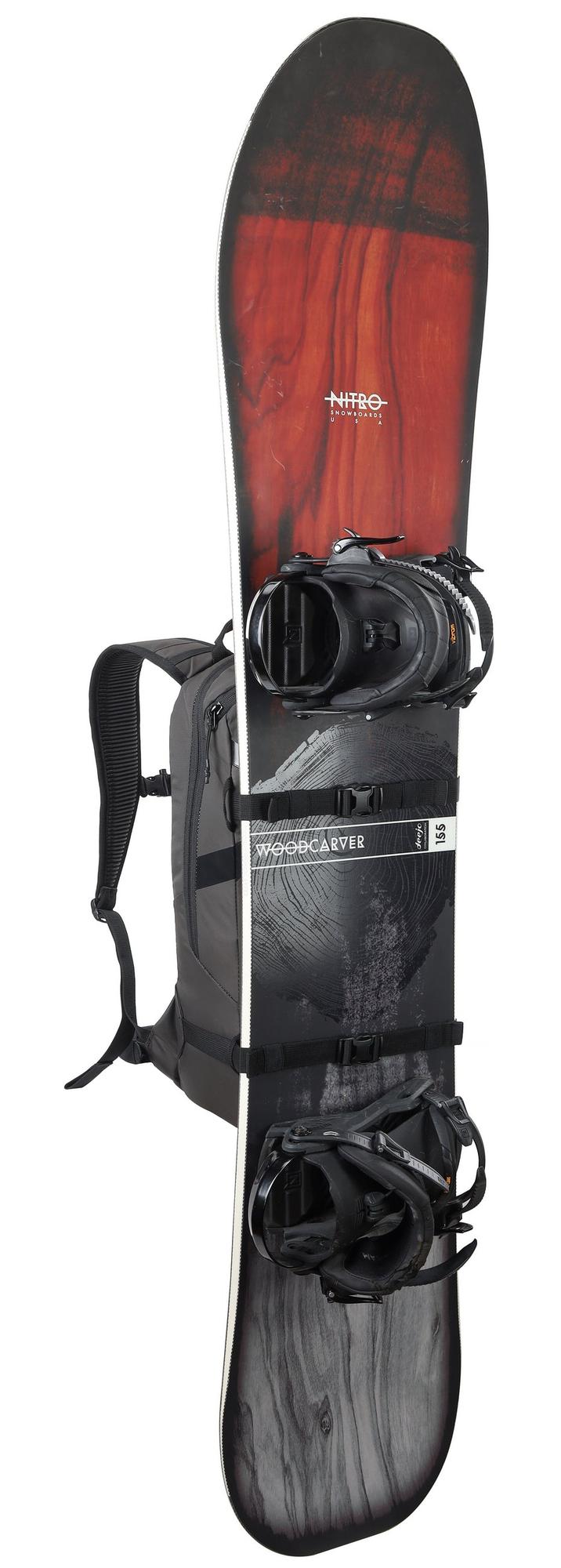 Nitro Rover 14 Pack 14L Snowboard-/Tourenrucksack – Raven – Detailansicht 13