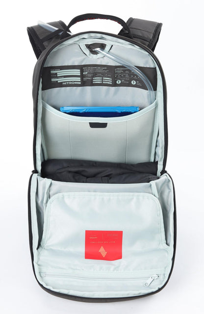 Nitro Rover 14 Pack 14L Snowboard-/Tourenrucksack – Raven – Detailansicht 15