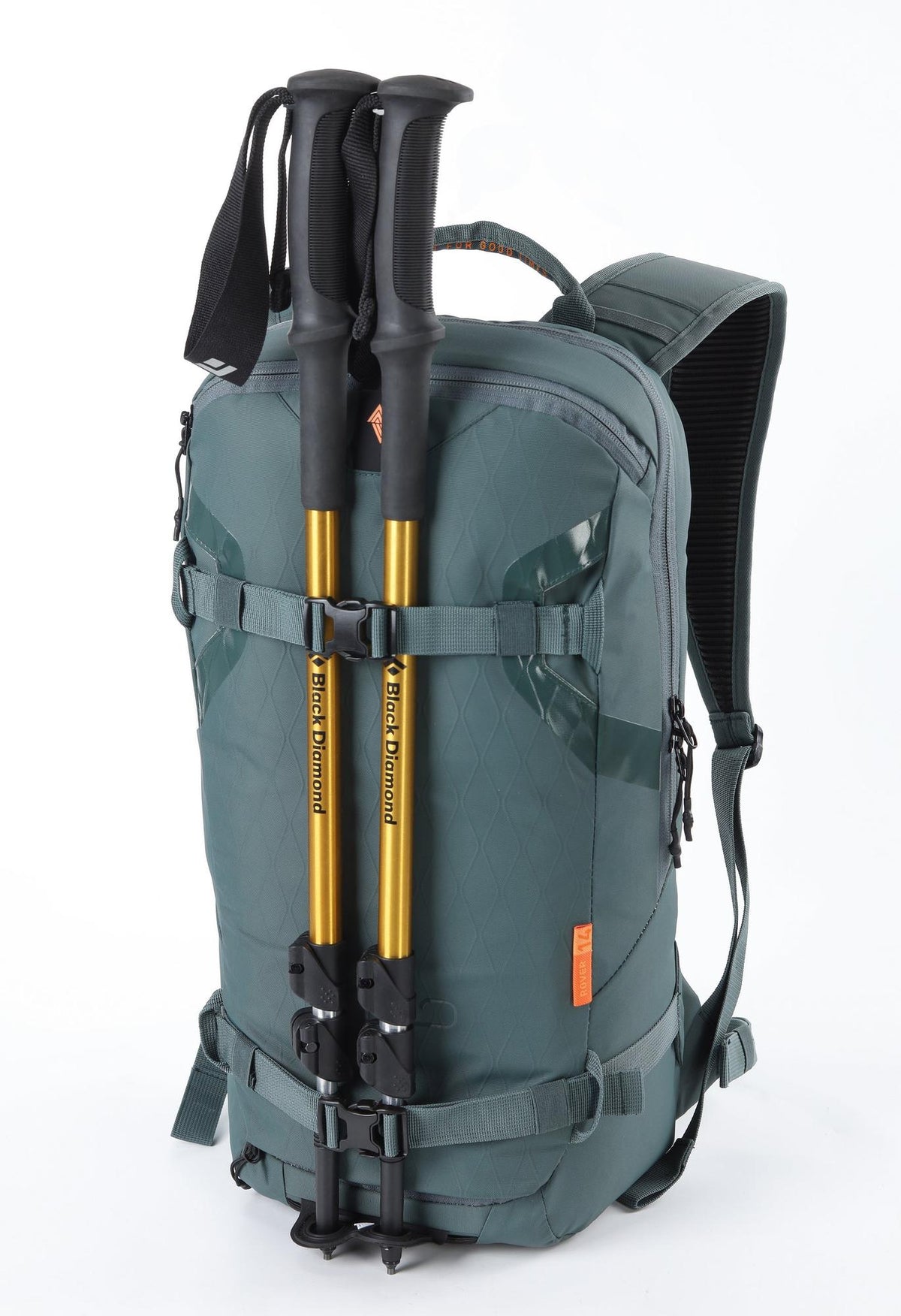 Nitro Rover 14 Pack 14L Snowboard-/Tourenrucksack – Jungle Green – Detailansicht 11