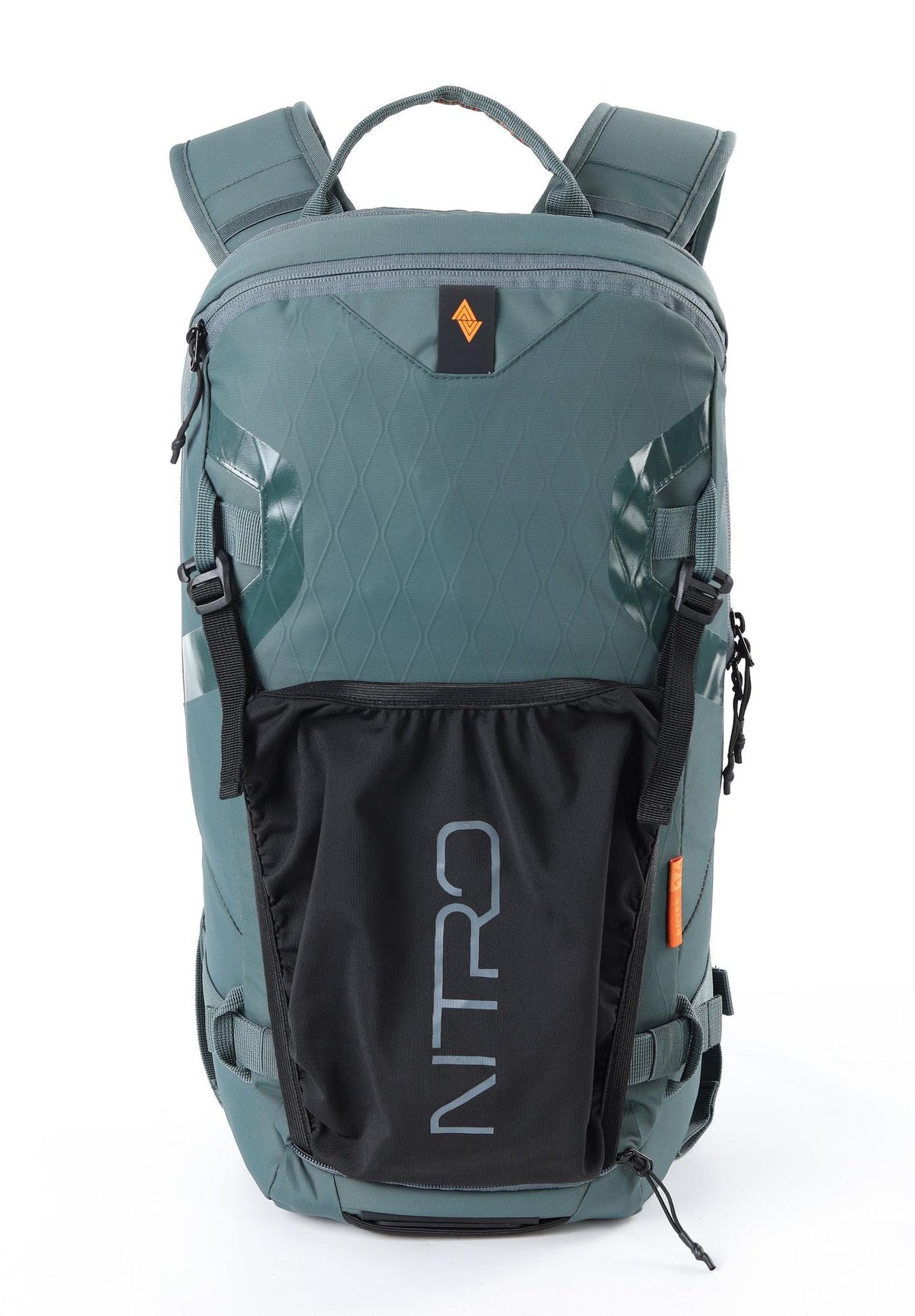 Nitro Rover 14 Pack 14L Snowboard-/Tourenrucksack – Jungle Green – Detailansicht 6