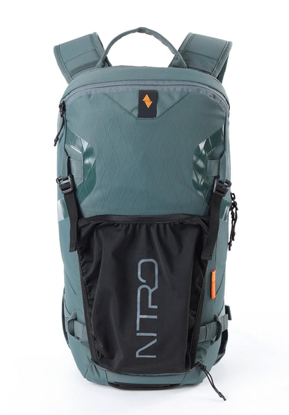 Nitro Rover 14 Pack 14L Snowboard-/Tourenrucksack – Jungle Green – Detailansicht 6