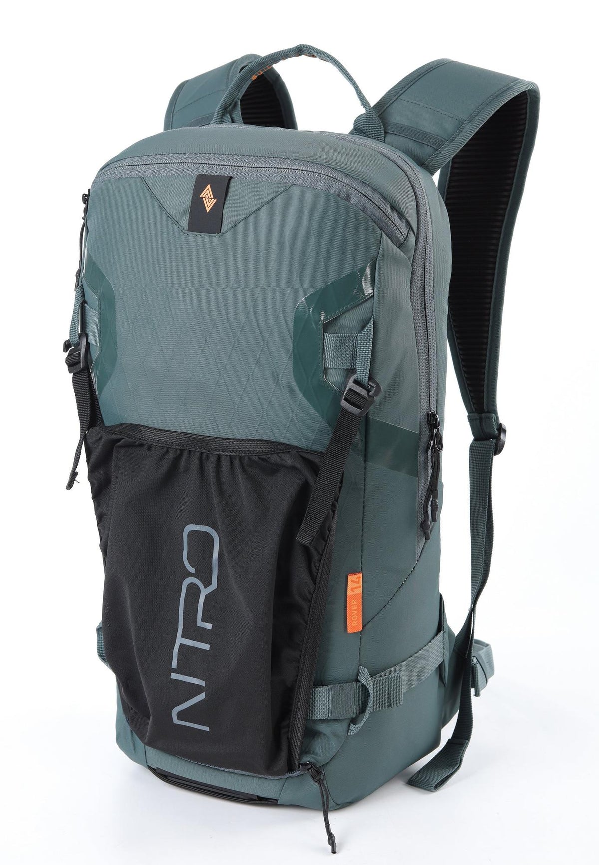 Nitro Rover 14 Pack 14L Snowboard-/Tourenrucksack – Jungle Green – Detailansicht 8