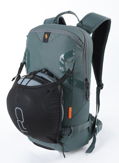 Nitro Rover 14 Pack 14L Snowboard-/Tourenrucksack – Jungle Green – Detailansicht 9