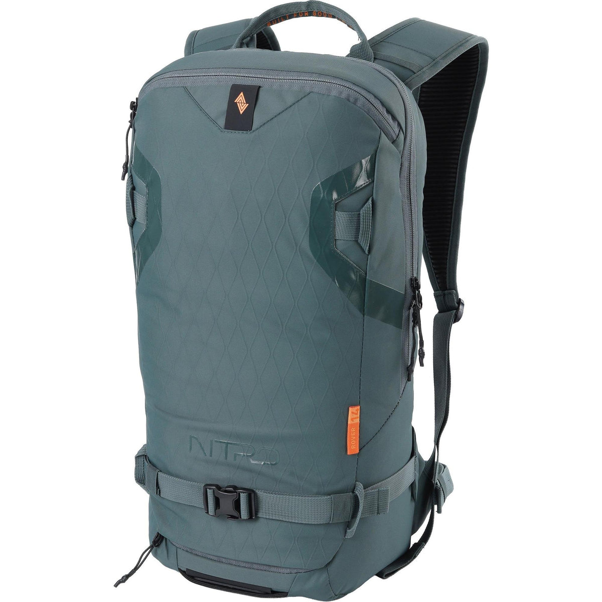 Nitro Rover 14 Pack 14L Snowboard-/Tourenrucksack – Jungle Green – Produktansicht 1