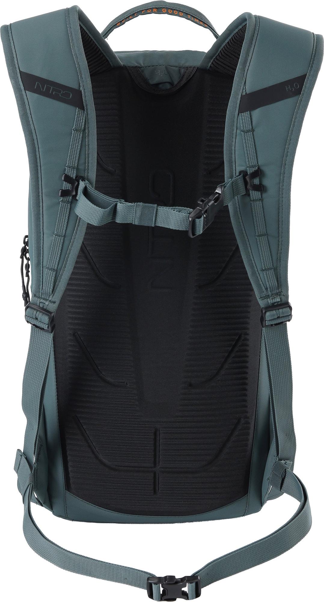 Nitro Rover 14 Pack 14L Snowboard-/Tourenrucksack – Jungle Green – Produktansicht 3