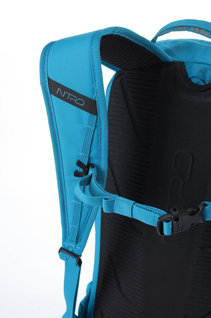 Nitro Rover 14 Pack 14L Snowboard-/Tourenrucksack – Crystal Teal – Detailansicht 1