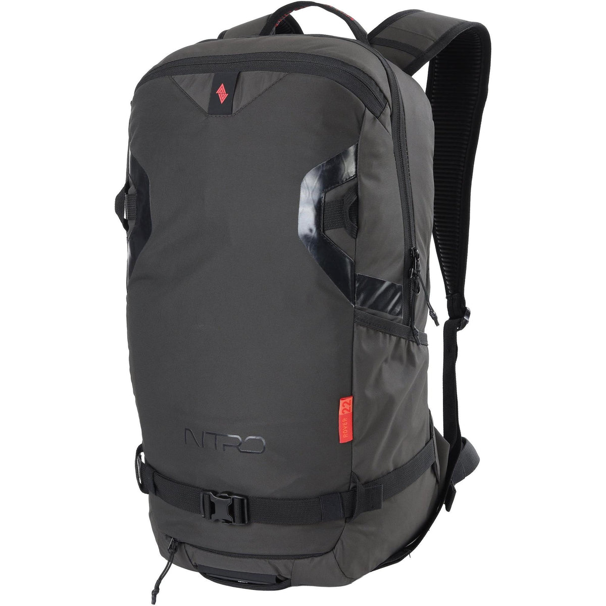 Nitro Rover 22 Pack 22L Snowboard-/Tourenrucksack – Raven – Produktansicht 1