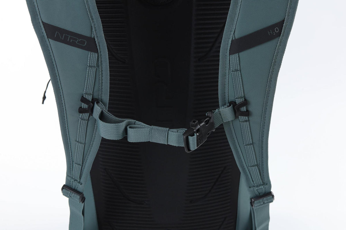 Nitro Rover 22 Pack 22L Snowboard-/Tourenrucksack – Jungle Green – Detailansicht 2