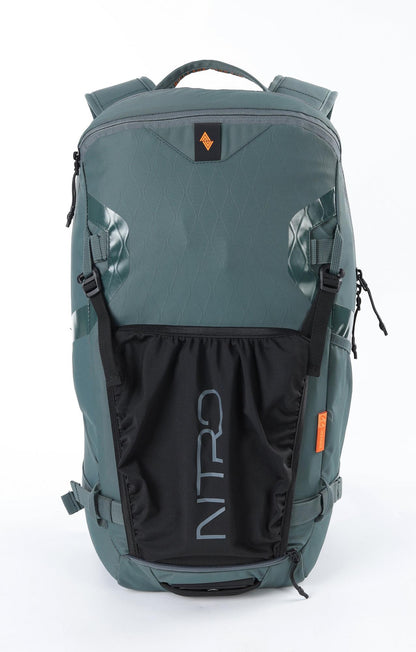 Nitro Rover 22 Pack 22L Snowboard-/Tourenrucksack – Jungle Green – Detailansicht 7