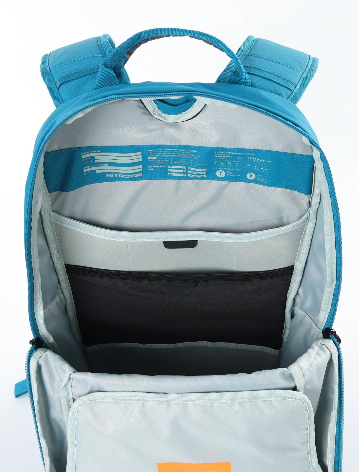 Nitro Rover 22 Pack 22L Snowboard-/Tourenrucksack – Crystal Teal – Detailansicht 17