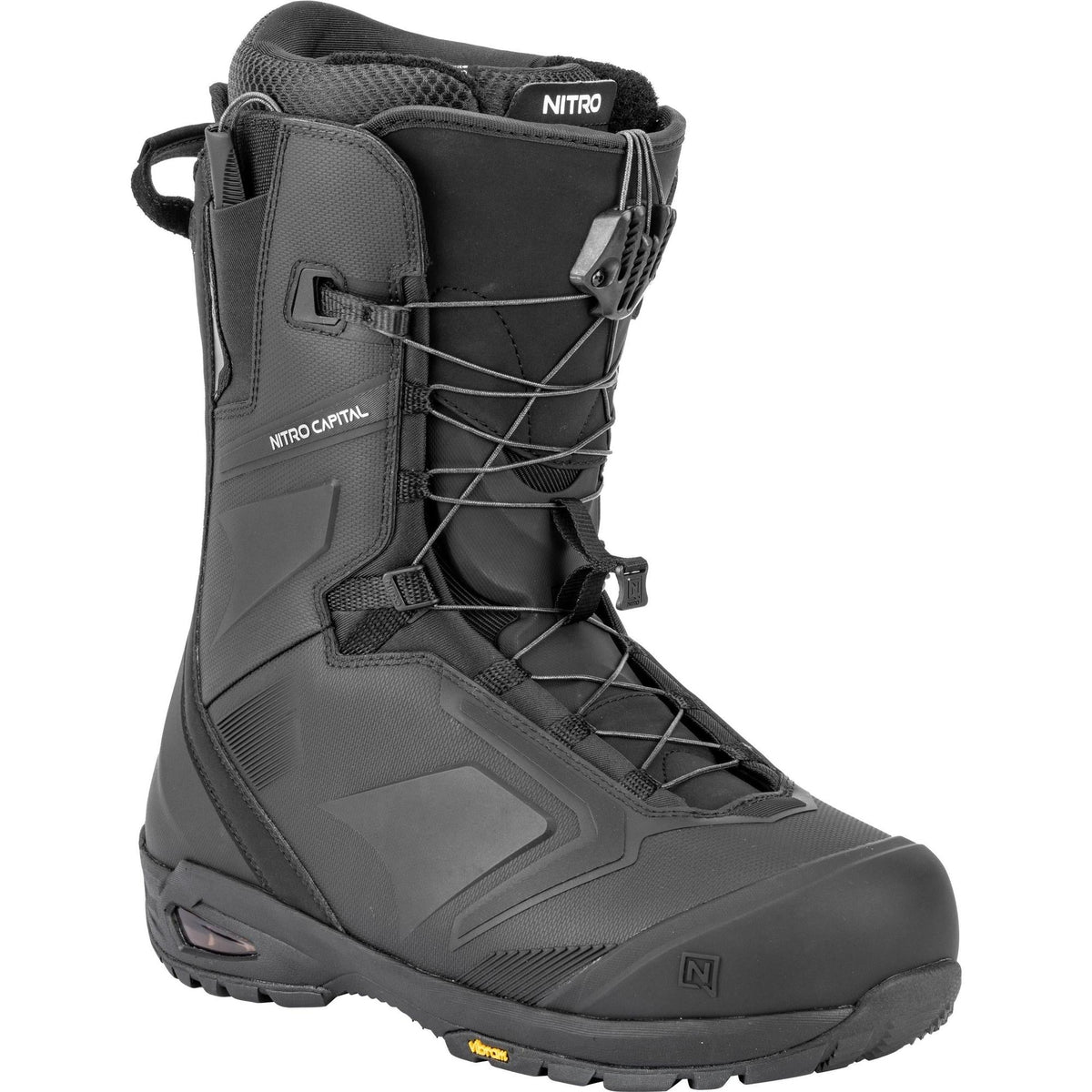 Nitro Capital TLS+ Men Snowboard Boots 2027 – Black – Produktansicht